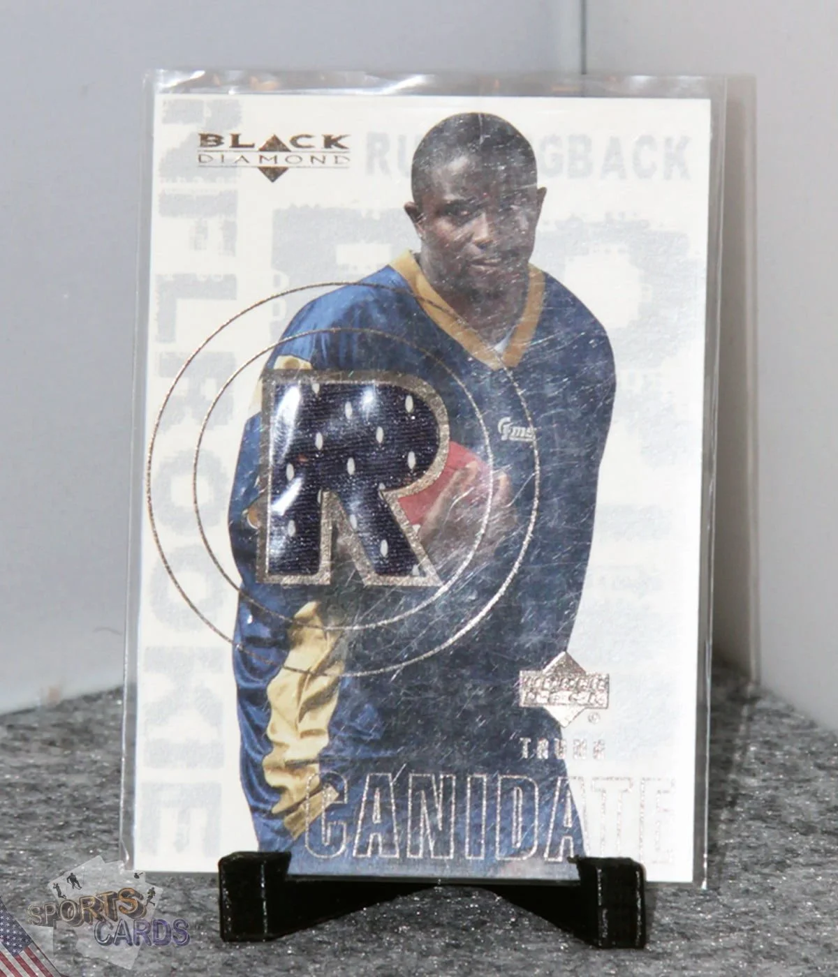2000 Trung Canidate #165 Upper Deck Black Diamond NFL Rookie RC-stand