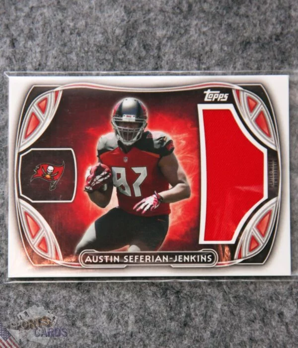 2014 Austin Seferian-Jenkins #RJR-ASJ Topps Rookie Jumbo Relic RC-front