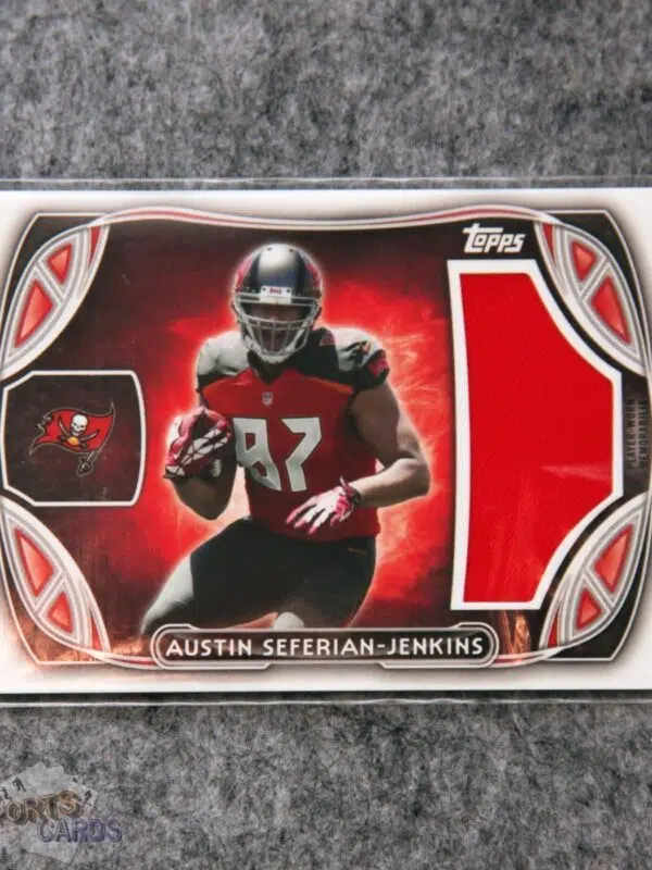 2014 Austin Seferian-Jenkins #RJR-ASJ Topps Rookie Jumbo Relic RC-front
