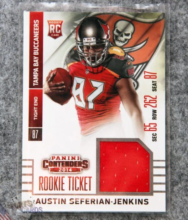 2014 Austin Seferian-Jenkins #RTS-6 Panini Contenders Rookie Ticket RC-front