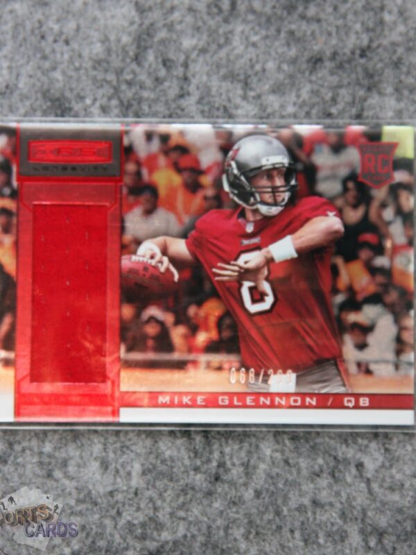 2013 Mike Glennon #227 Panini Rookies & Stars Longevity Ruby RC /299-front