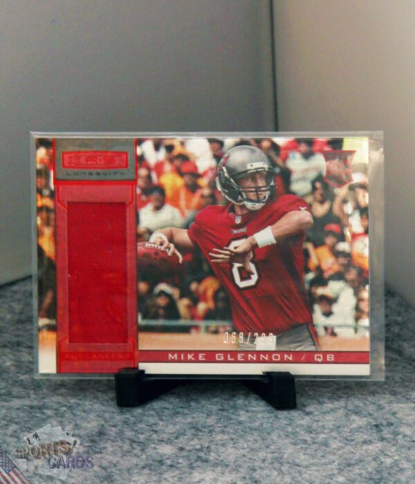 2013 Mike Glennon #227 Panini Rookies & Stars Longevity Ruby RC /299-stand