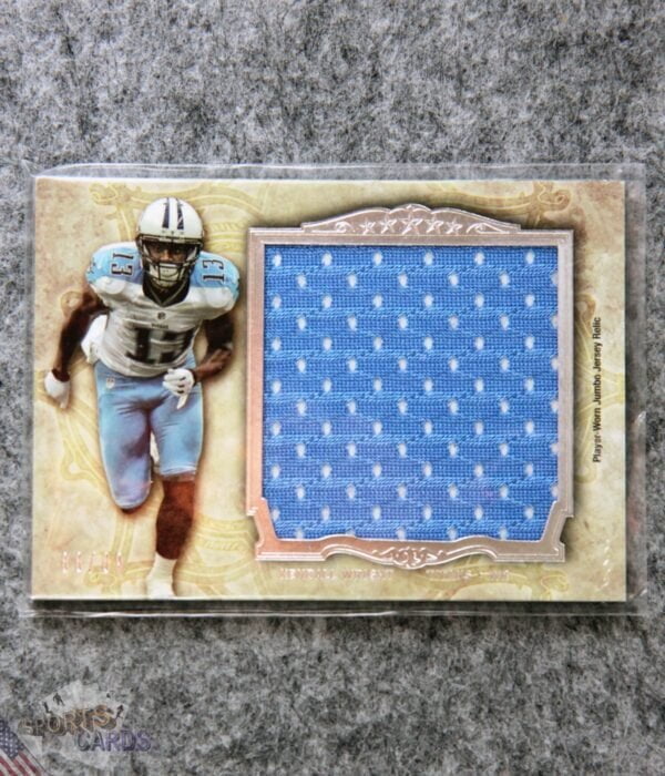 2012 Kendall Wright #FSJJR-KW Topps Five Star Jumbo Jersey Relic /89-front