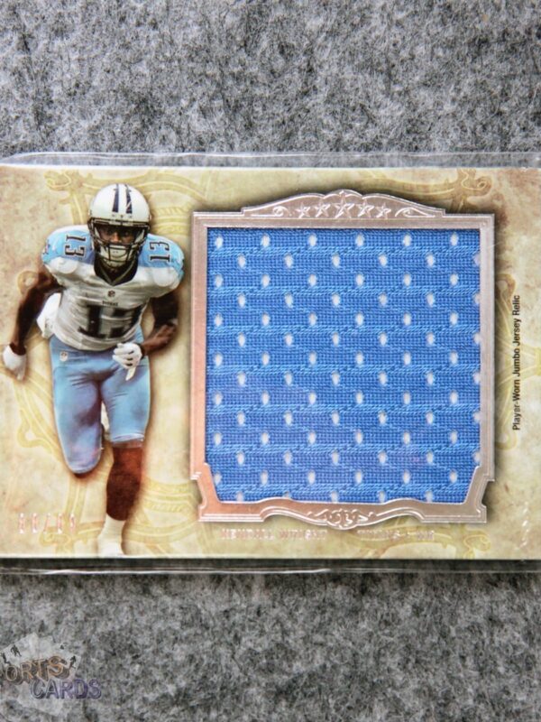 2012 Kendall Wright #FSJJR-KW Topps Five Star Jumbo Jersey Relic /89-front
