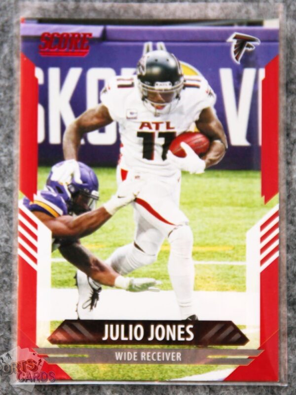 2021 Julio Jones #192 Panini Score Red