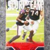 2021 DeShaun Watson #ST12 Panini Score Red Score Team-front