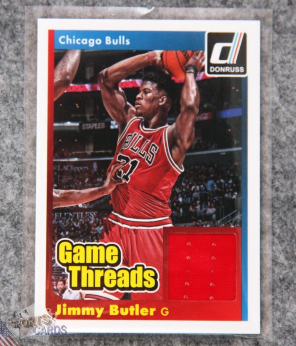 2014-15 Jimmy Butler #23 Panini Donruss Game Threads-front