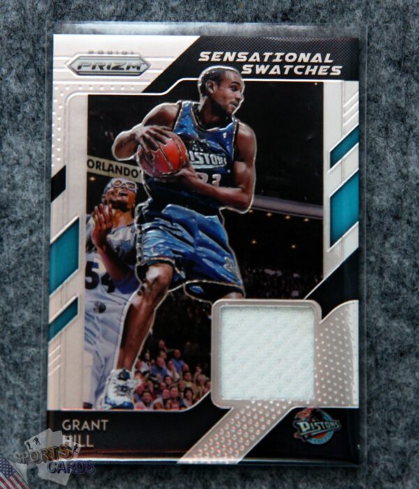 2018-19 Grant Hill #21 Panini Prizm Sensational Swatches-front