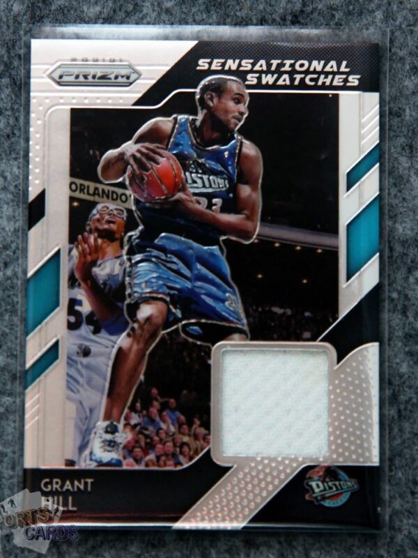2018-19 Grant Hill #21 Panini Prizm Sensational Swatches