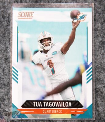 2021 Tua Tagovailoa #28 Panini Score-front