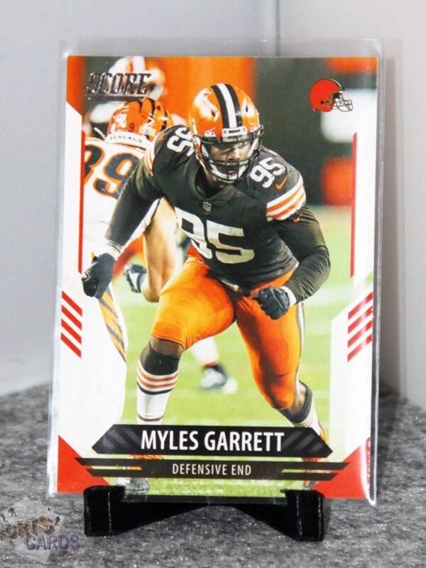 2021 Myles Garrett #108 Panini Score - Afbeelding 3