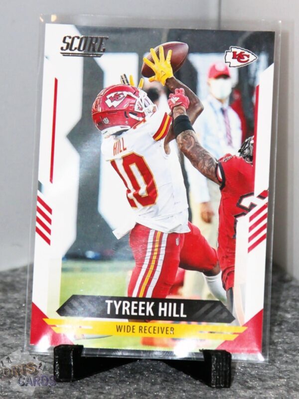 2021 Tyreek Hill #2 Panini Score - Afbeelding 3
