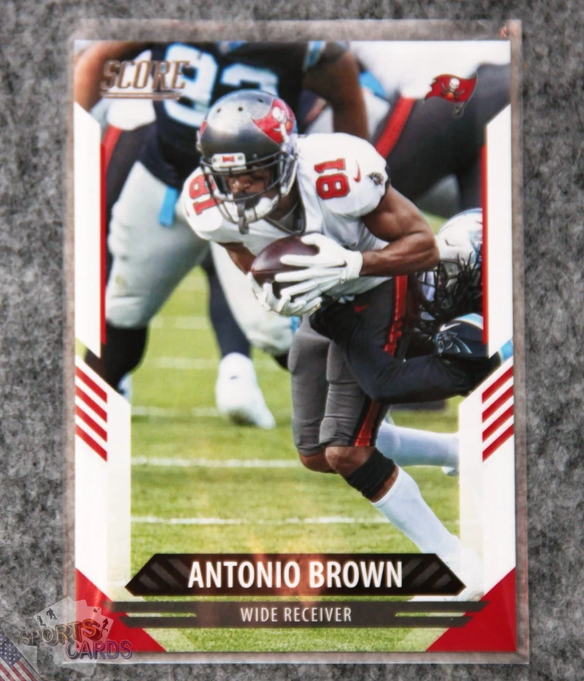 2021 Antonio Brown #14 Panini Score-front