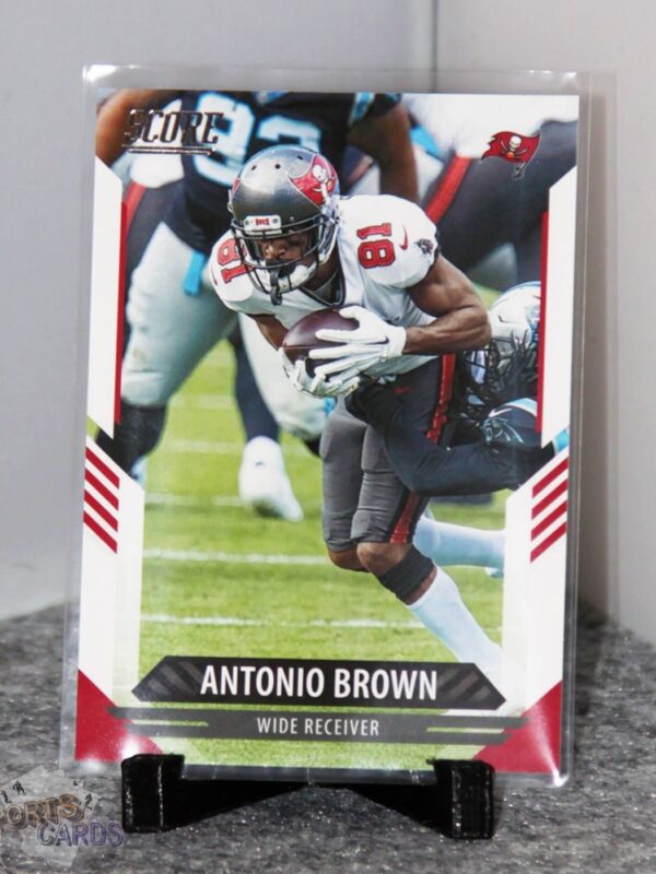 2021 Antonio Brown #14 Panini Score - Afbeelding 3