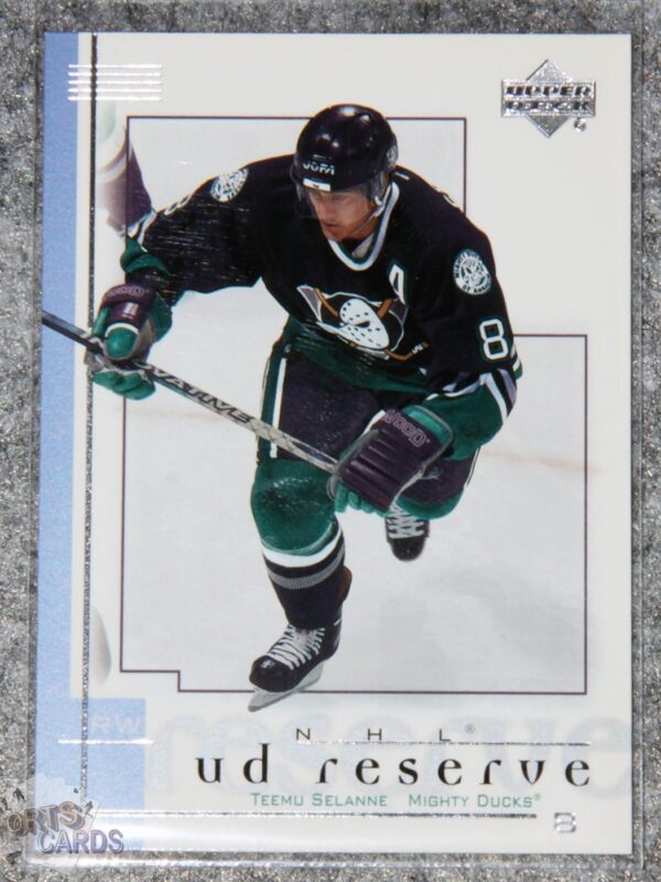 2001-02 Teemu Selanne #3 Upper Deck UD Reserve-front