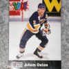 1991-92 Adam Oates #25 Pro Set Puck