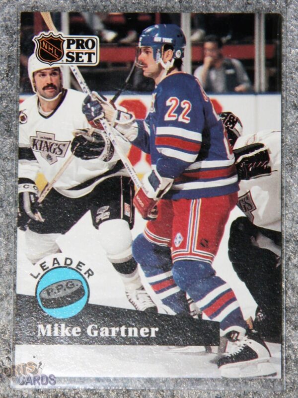 1991-92 Mike Gartner #604 Pro Set Leader PPG