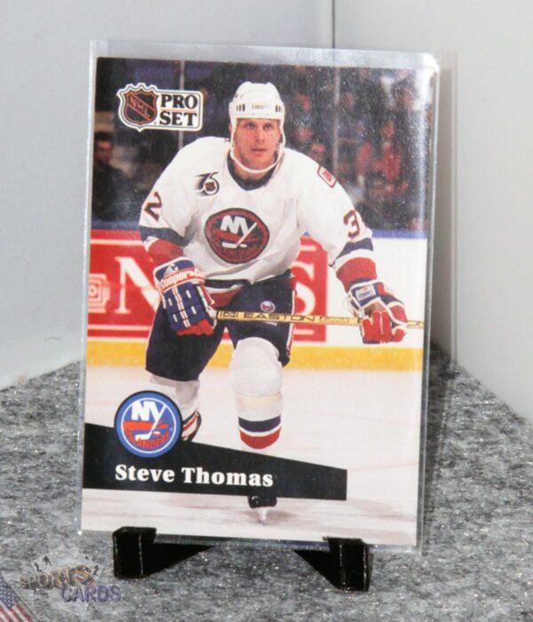 1991-92 Steve Thomas #438 Pro Set-stand