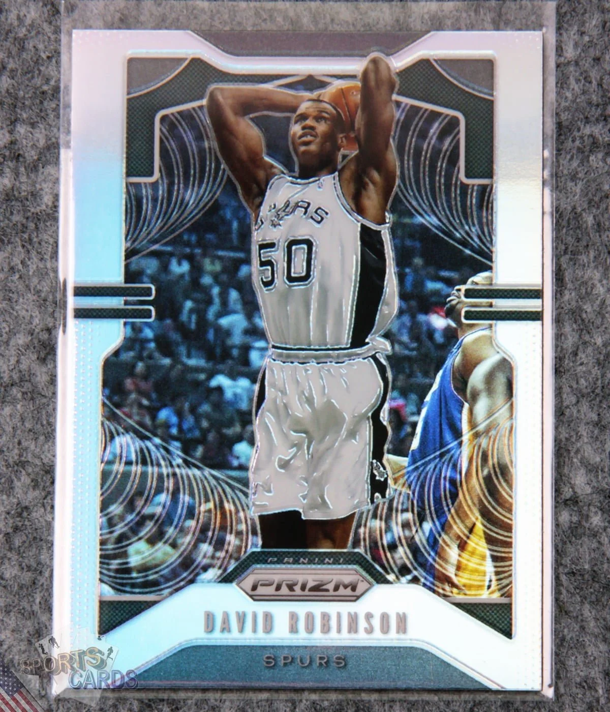 2019-20 David Robinson #9 Panini Prizm Silver Prizm-front