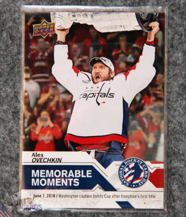 2019-20 Alex Ovechkin #NHCD-16 Upper Deck Memorable Moments-front