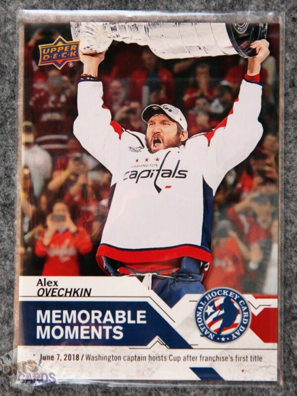 2019-20 Alex Ovechkin #NHCD-16 Upper Deck Memorable Moments