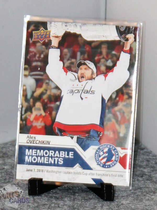2019-20 Alex Ovechkin #NHCD-16 Upper Deck Memorable Moments-stand