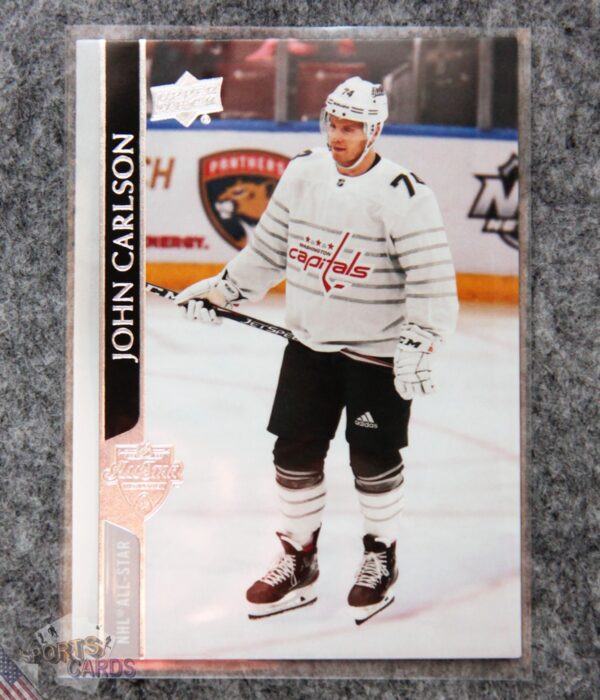 2020-21 John Carlson #667 Upper Deck Extended Series NHL All-Star-front