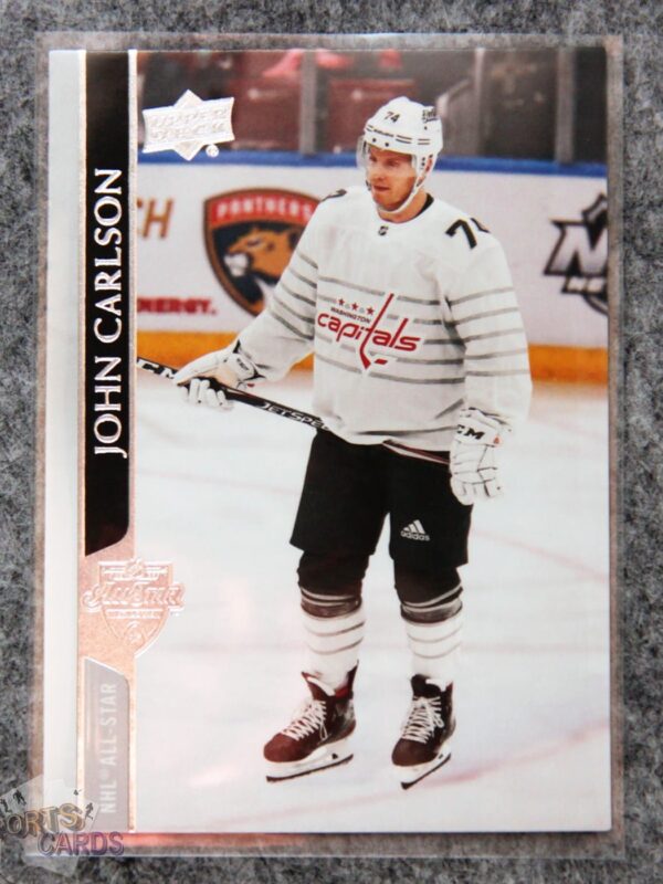 2020-21 John Carlson #667 Upper Deck Extended Series NHL All-Star