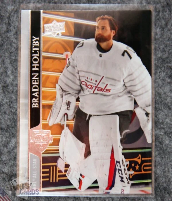 2020-21 Braden Holtby #669 Upper Deck Extended Series NHL All-Star-front