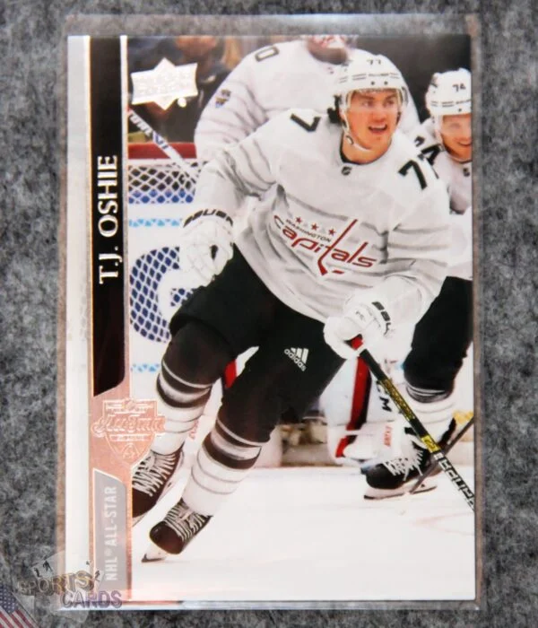 2020-21 T.J. Oshie #675 Upper Deck Extended Series NHL All-Star-front