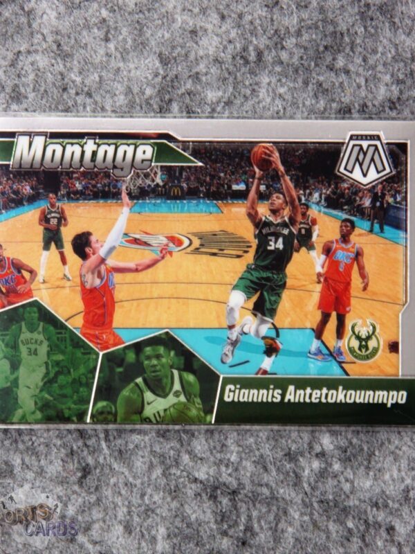 2019-20 Giannis Antetokounmpo #15 Panini Mosaic Montage
