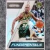 2017-18 Gary Payton #5 Panini Prizm Fundamentals Silver Prizm-front