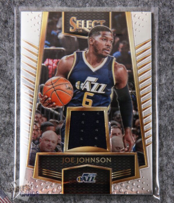 2016-17 Joe Johnson #55 Panini Select Select Swatches