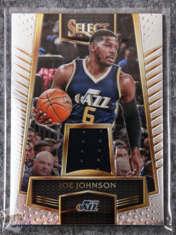 2016-17 Joe Johnson #55 Panini Select Select Swatches