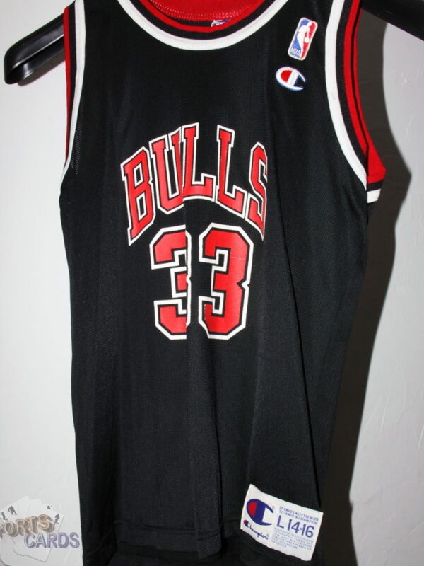 Scottie Pippen #33 Chicago Bulls NBA Road Basketball Jersey-front