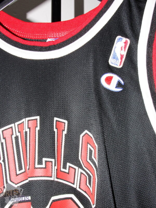 Scottie Pippen #33 Chicago Bulls NBA Road Basketball Jersey-stand