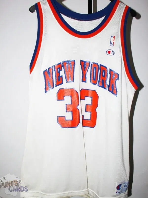 Patrick Ewing #33 New York Knicks NBA Home Basketball Jersey-front