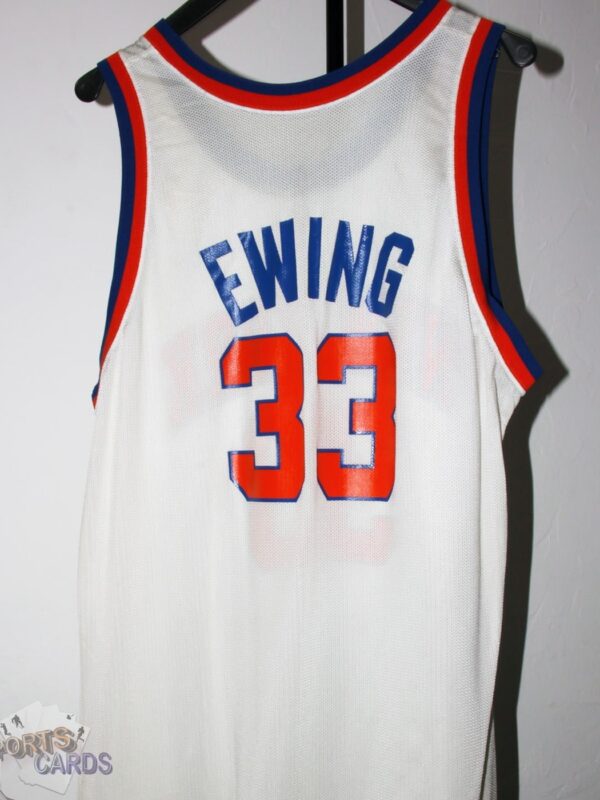 Patrick Ewing #33 New York Knicks NBA Home Basketball Jersey-back