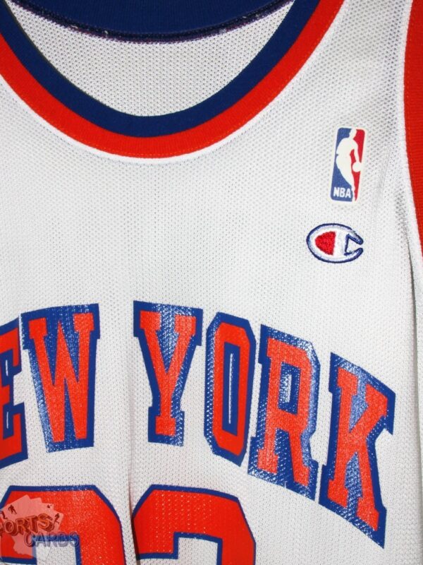 Patrick Ewing #33 New York Knicks NBA Home Basketball Jersey - L - Afbeelding 3