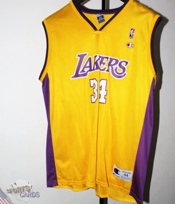 Shaquille O'Neal #34 Los Angeles Lakers NBA Home Basketball Jersey-front