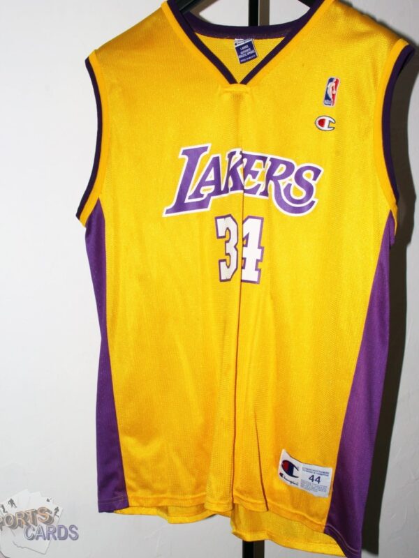 Shaquille O'Neal #34 Los Angeles Lakers NBA Home Basketball Jersey-front