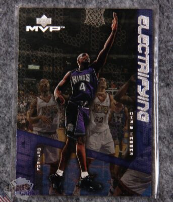 1999-00 Chris Webber #E14 Upper Deck MVP Electrifying-front