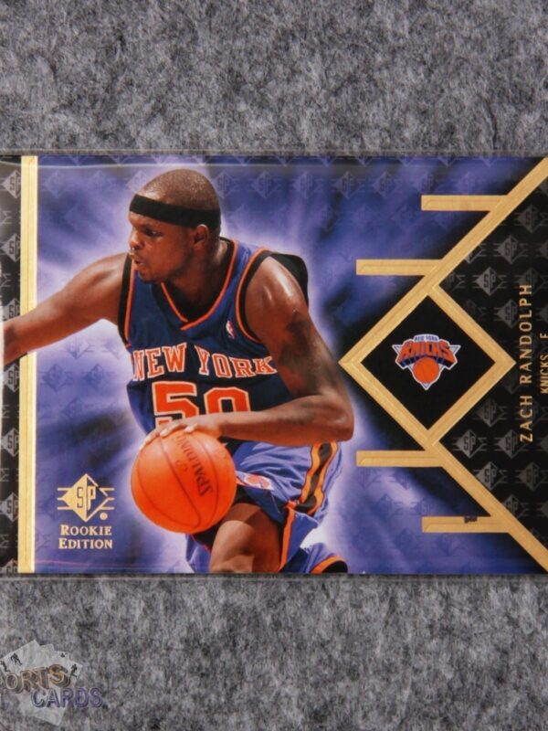 2007-08 Zach Randolph #29 Upper Deck SP Rookie Edition-front