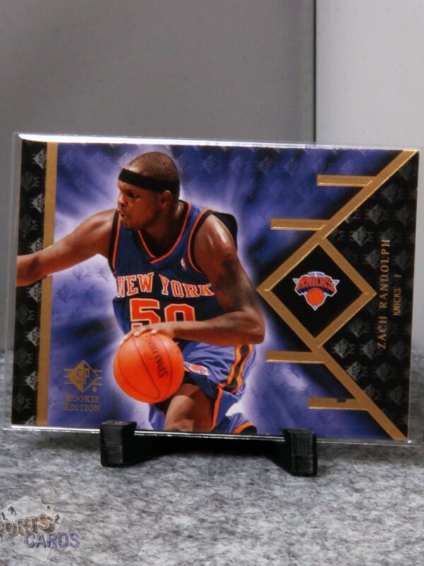 2007-08 Zach Randolph #29 Upper Deck SP Rookie Edition-stand