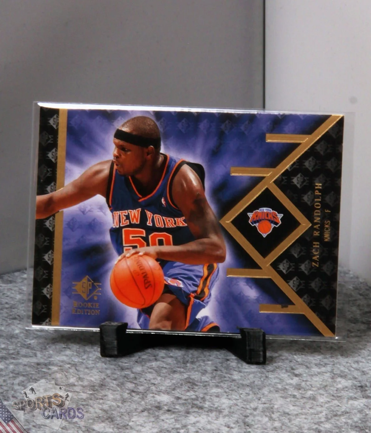 2007-08 Zach Randolph #29 Upper Deck SP Rookie Edition-stand