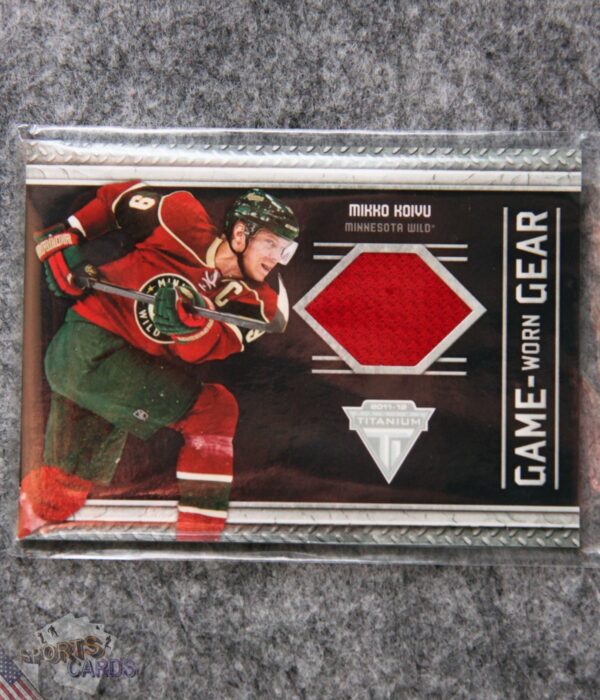 2011-12 Mikko Koivu #46 Panini Titanium Game Worn Gear