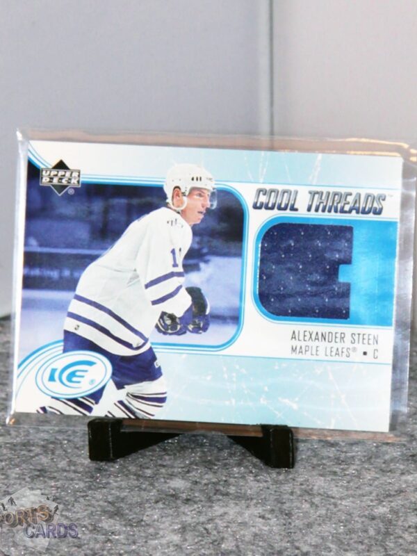 2005-06 Alexander Steen #CT-AS Upper Deck Ice Cool Threads RC - Afbeelding 3