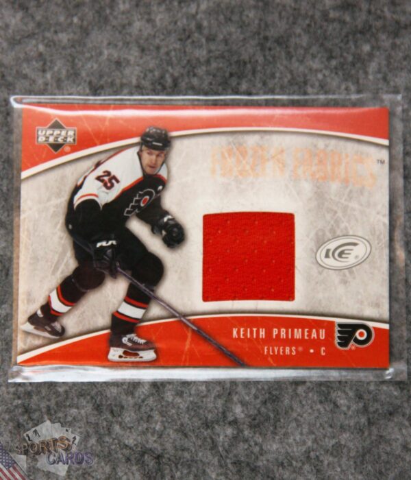 2005-06 Keith Primeau #FF-KP Upper Deck Ice Frozen Fabrics