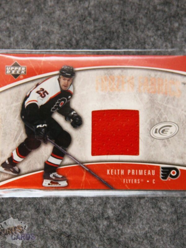 2005-06 Keith Primeau #FF-KP Upper Deck Ice Frozen Fabrics
