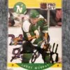 1990-91 Larry Murphy #143 Pro Set Auto-front